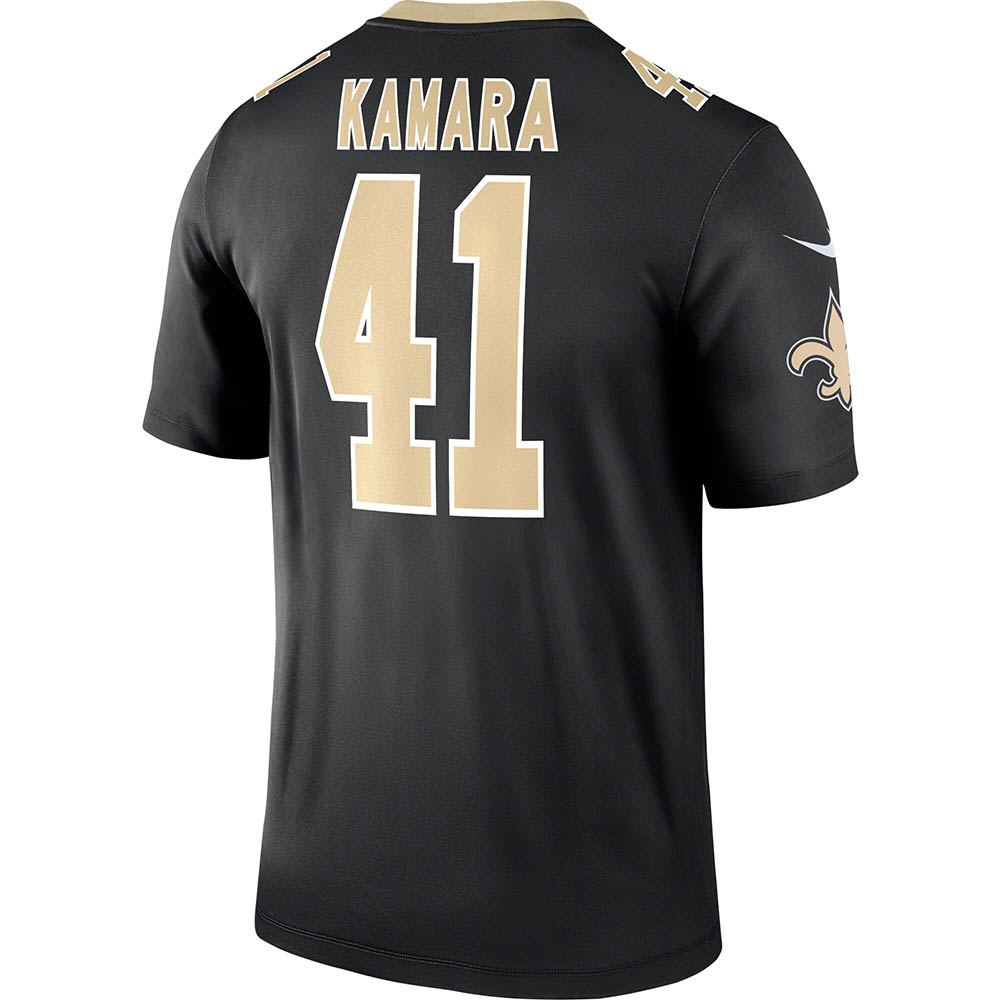 Men's New Orleans Saints Alvin Kamara Legend Jersey Black